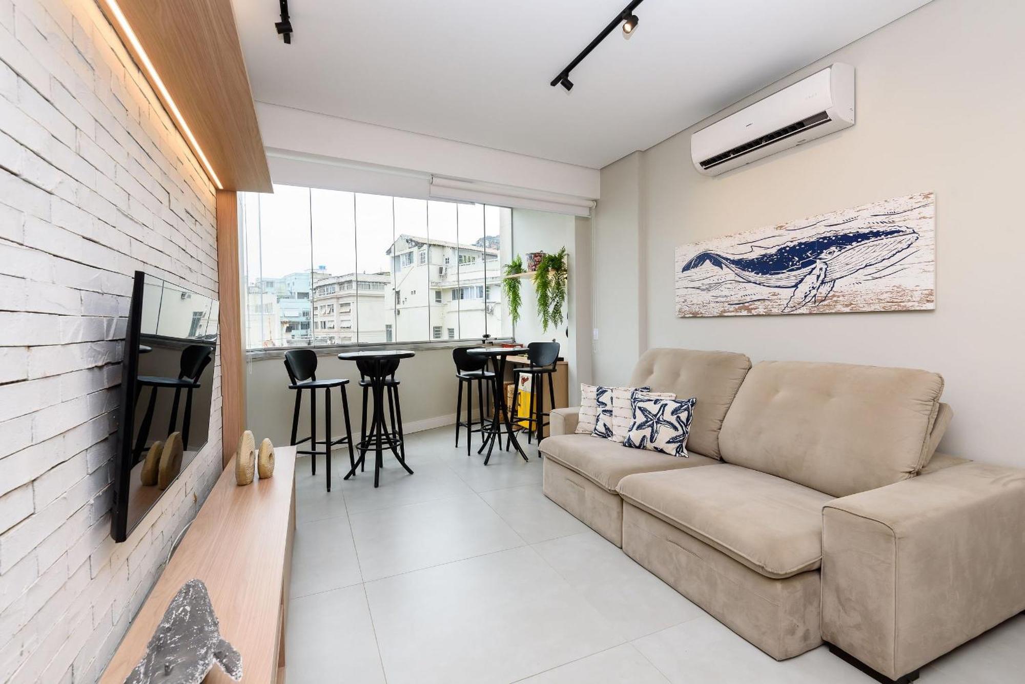 2qtos Com Vista Mar Em Copacabana | Bl 38/1102 Apartamento *